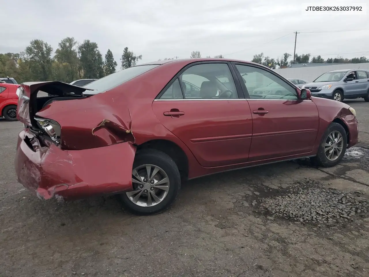 JTDBE30K263037992 2006 Toyota Camry Le