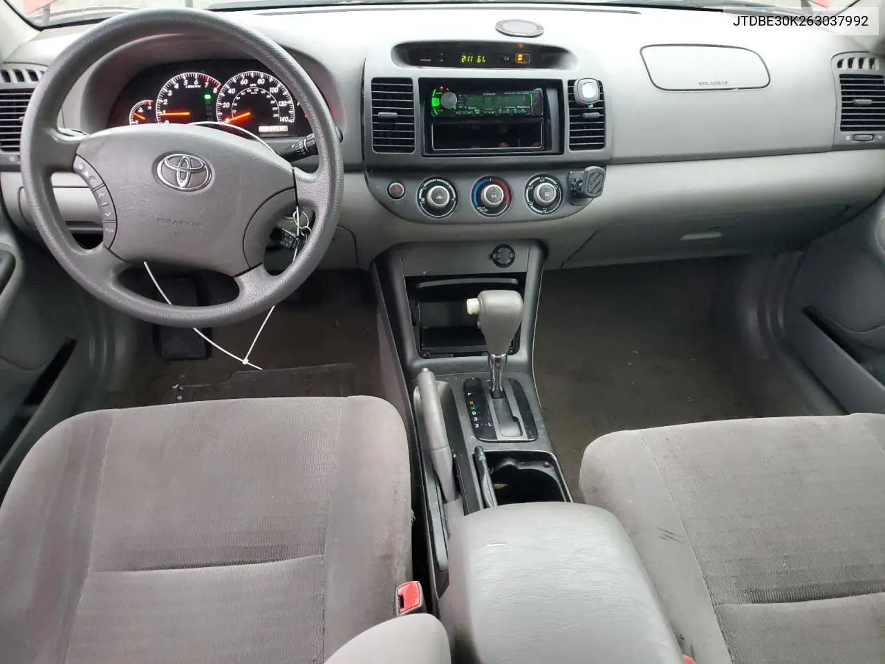 JTDBE30K263037992 2006 Toyota Camry Le