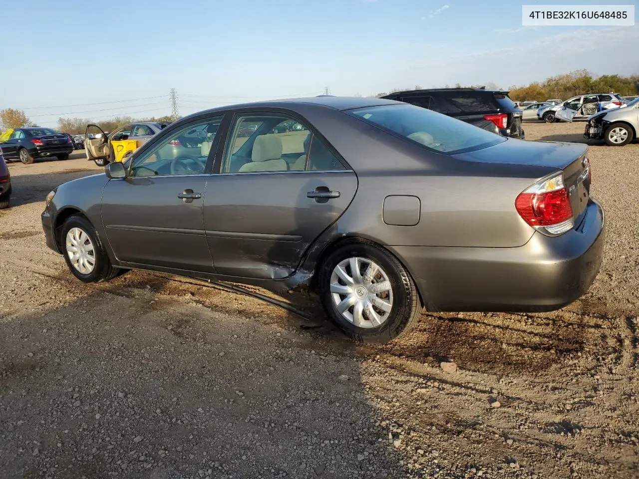 4T1BE32K16U648485 2006 Toyota Camry Le