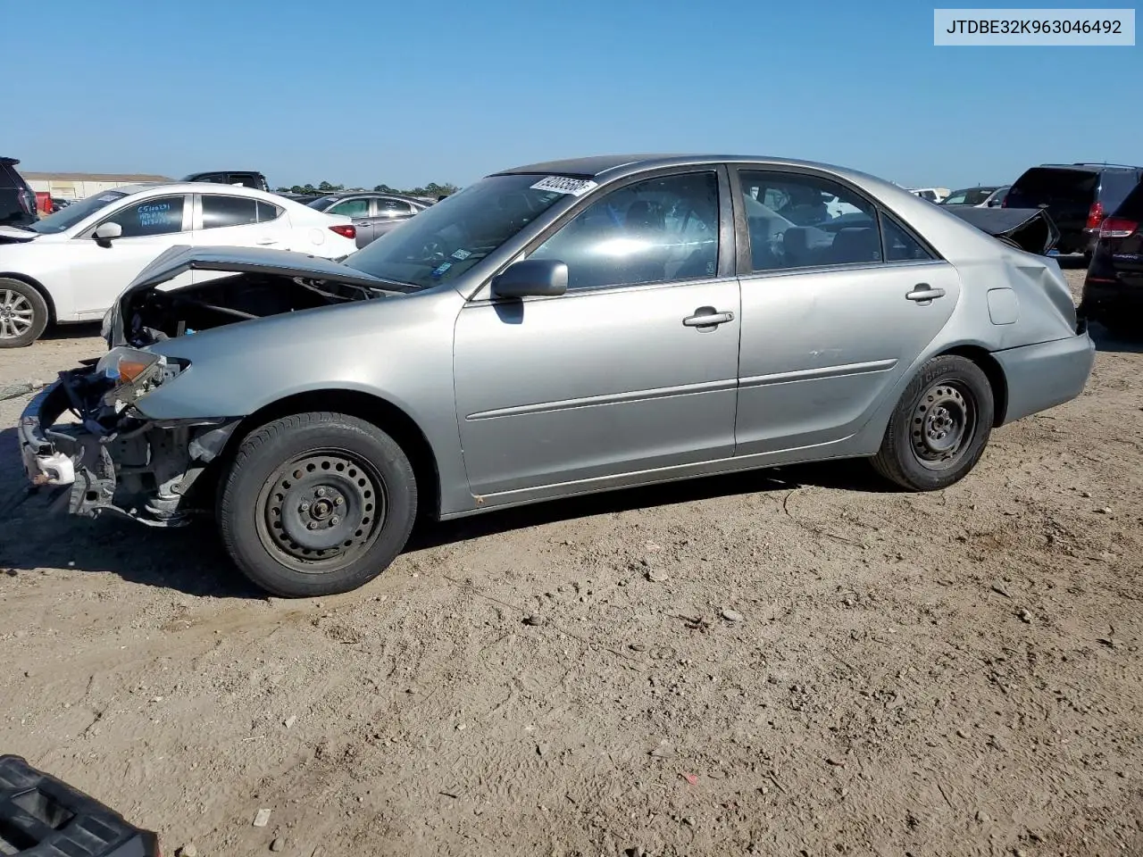 JTDBE32K963046492 2006 Toyota Camry Le
