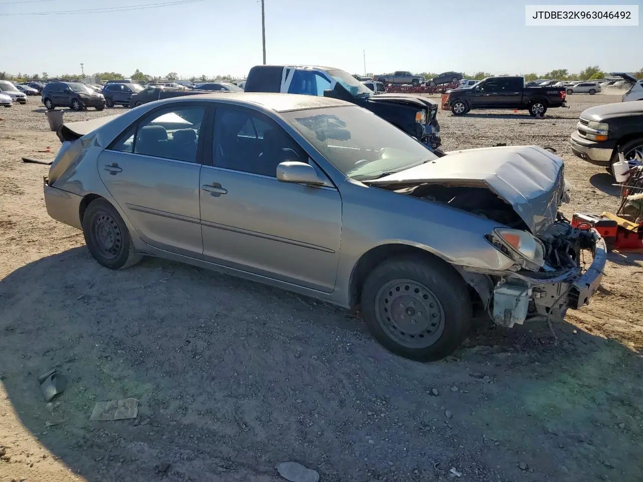 JTDBE32K963046492 2006 Toyota Camry Le