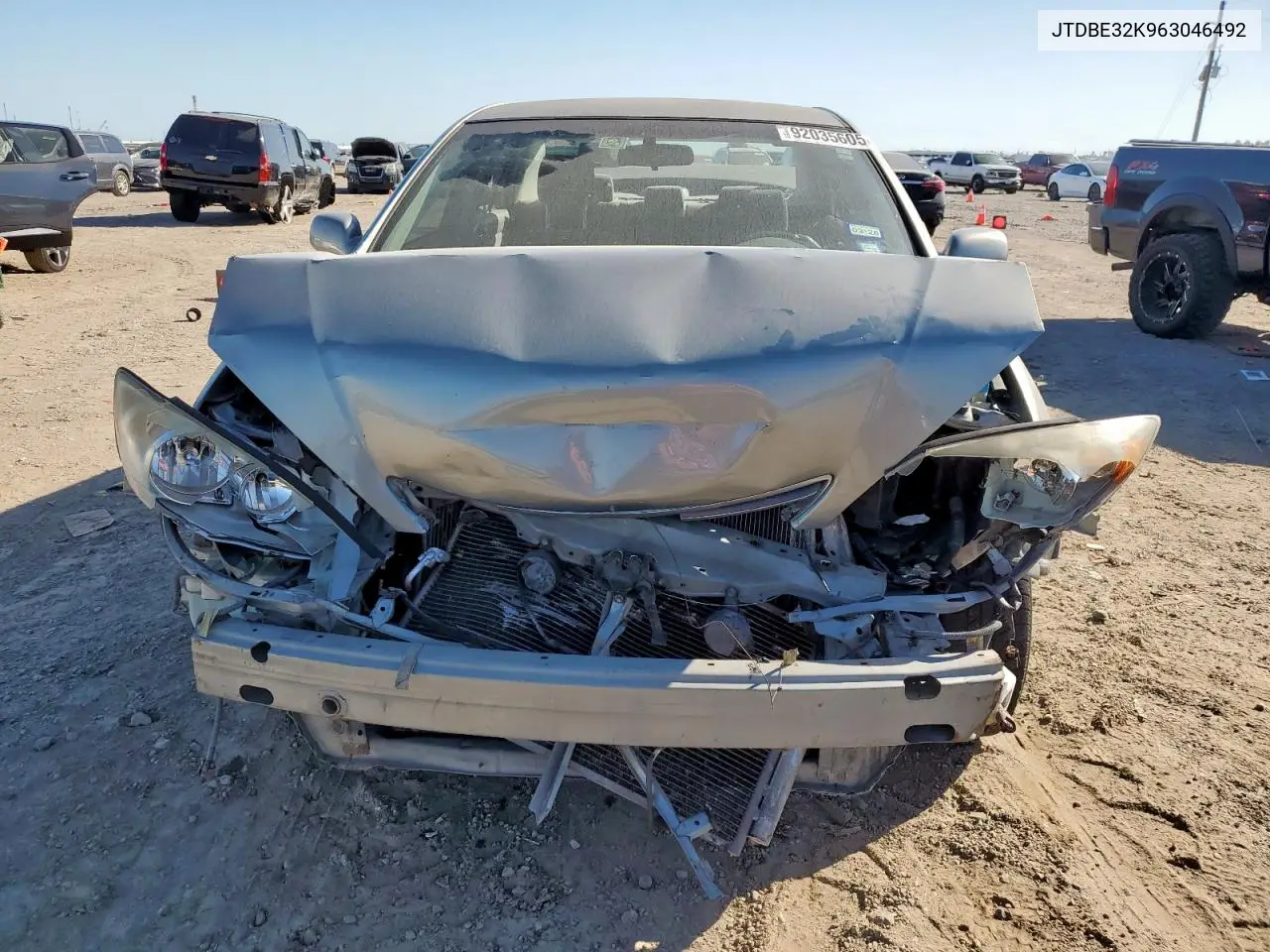 JTDBE32K963046492 2006 Toyota Camry Le