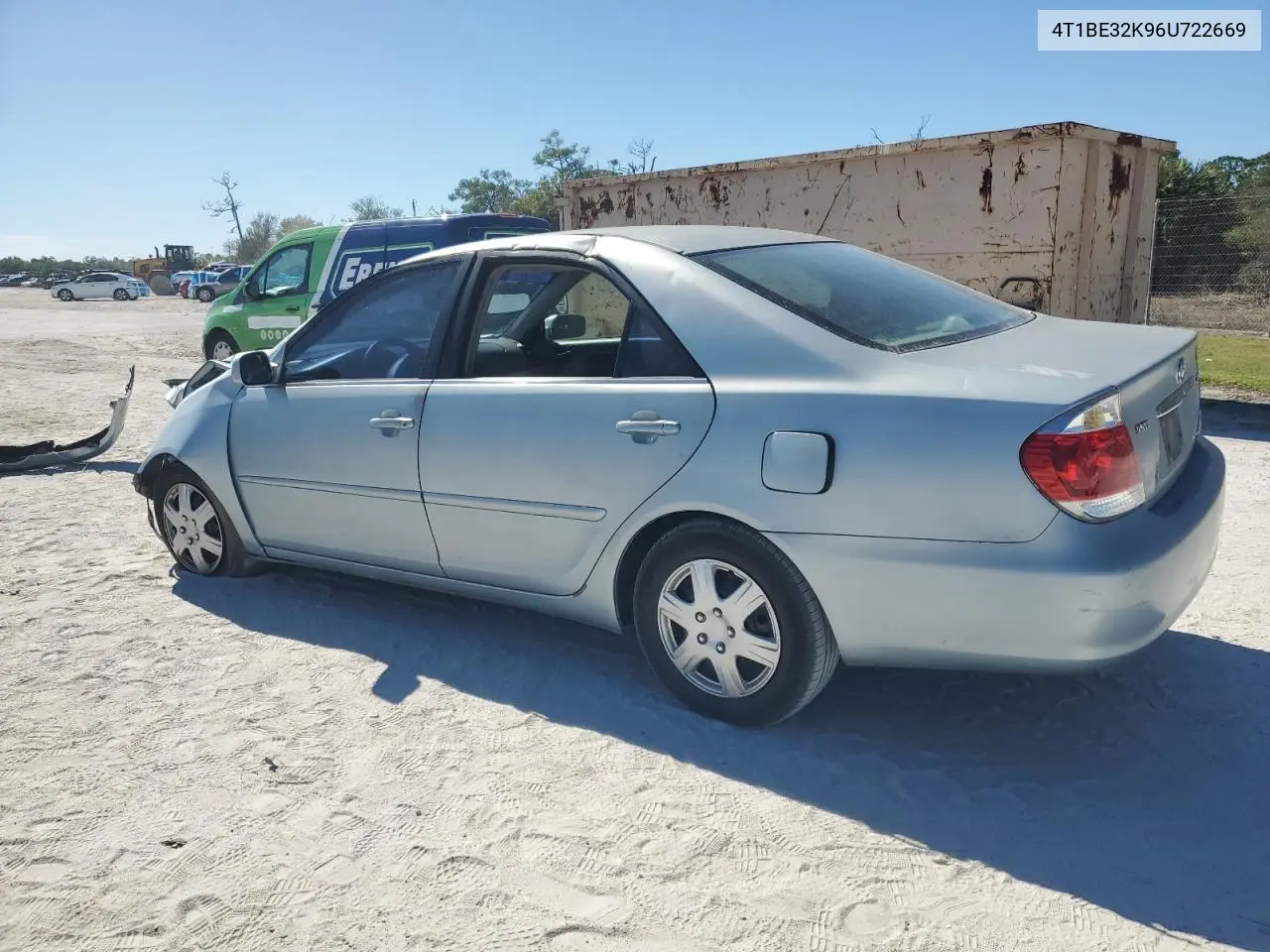4T1BE32K96U722669 2006 Toyota Camry Le