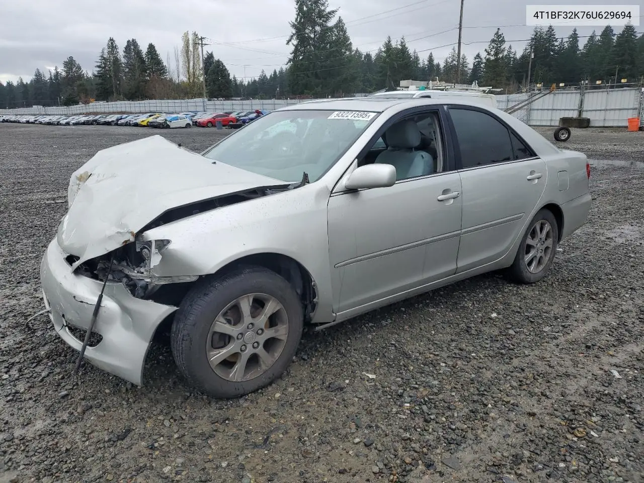4T1BF32K76U629694 2006 Toyota Camry Le