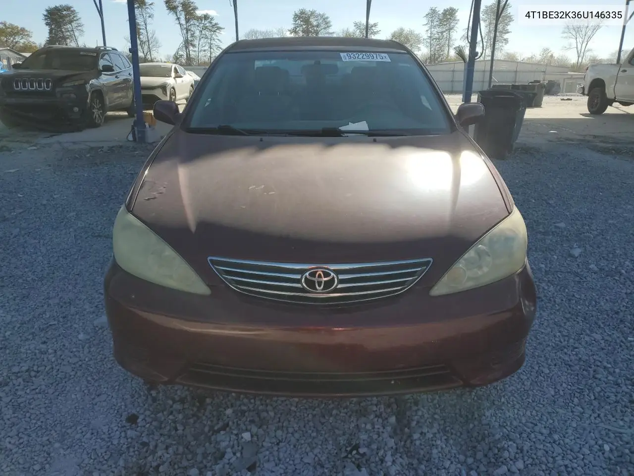 4T1BE32K36U146335 2006 Toyota Camry Le