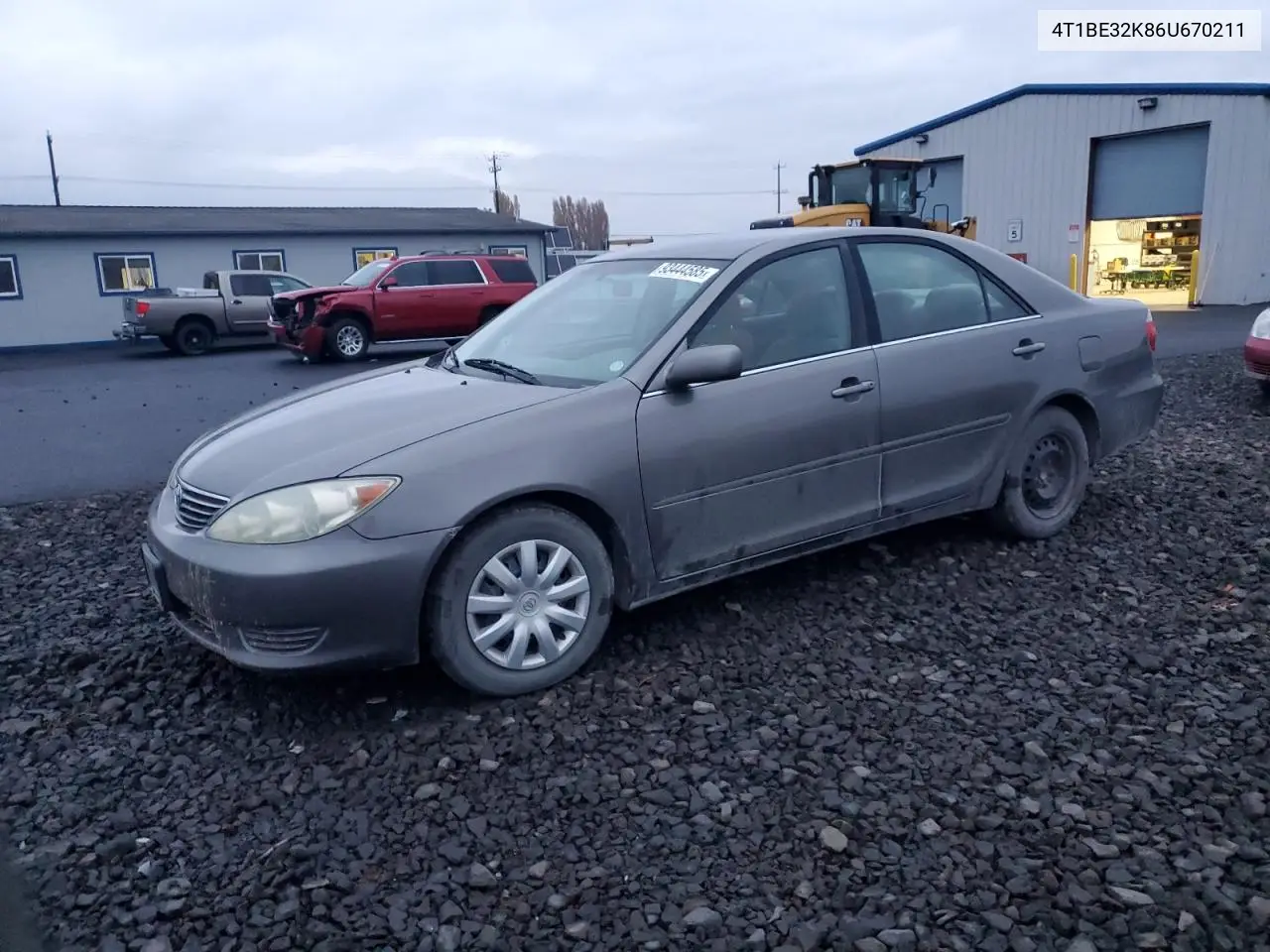 4T1BE32K86U670211 2006 Toyota Camry Le