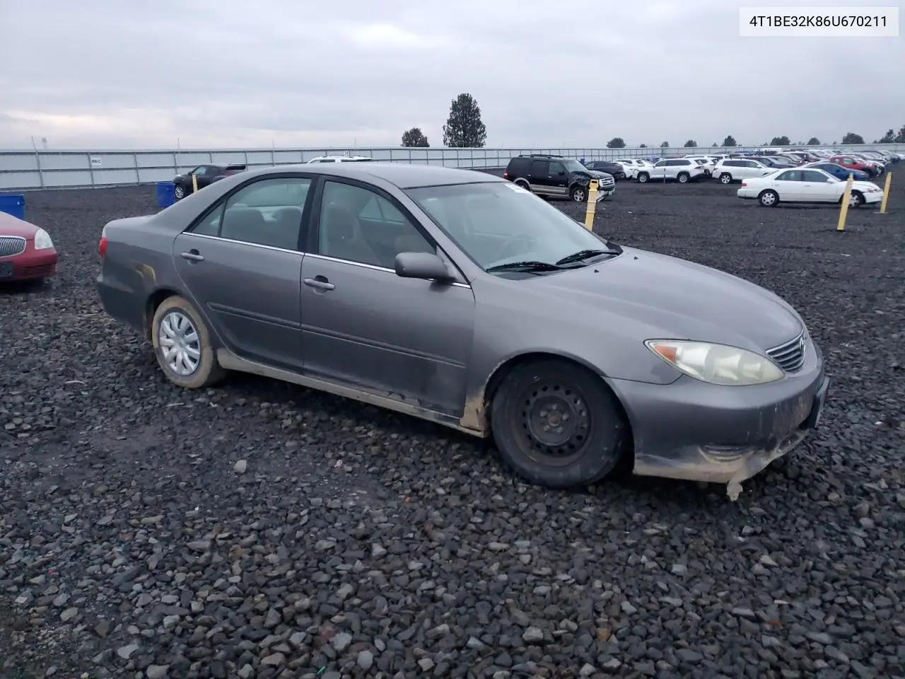 4T1BE32K86U670211 2006 Toyota Camry Le