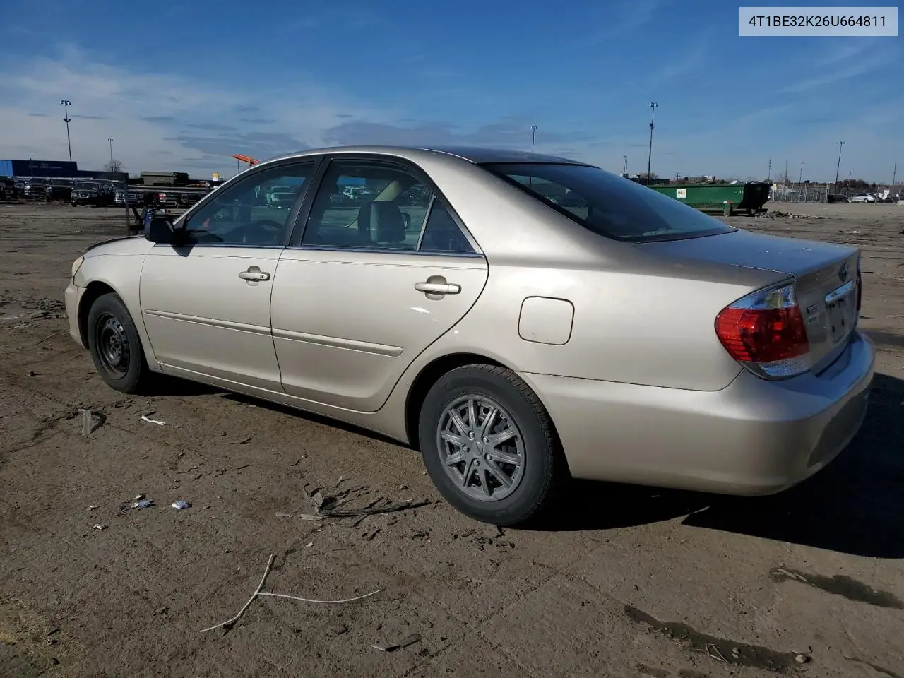 4T1BE32K26U664811 2006 Toyota Camry Le