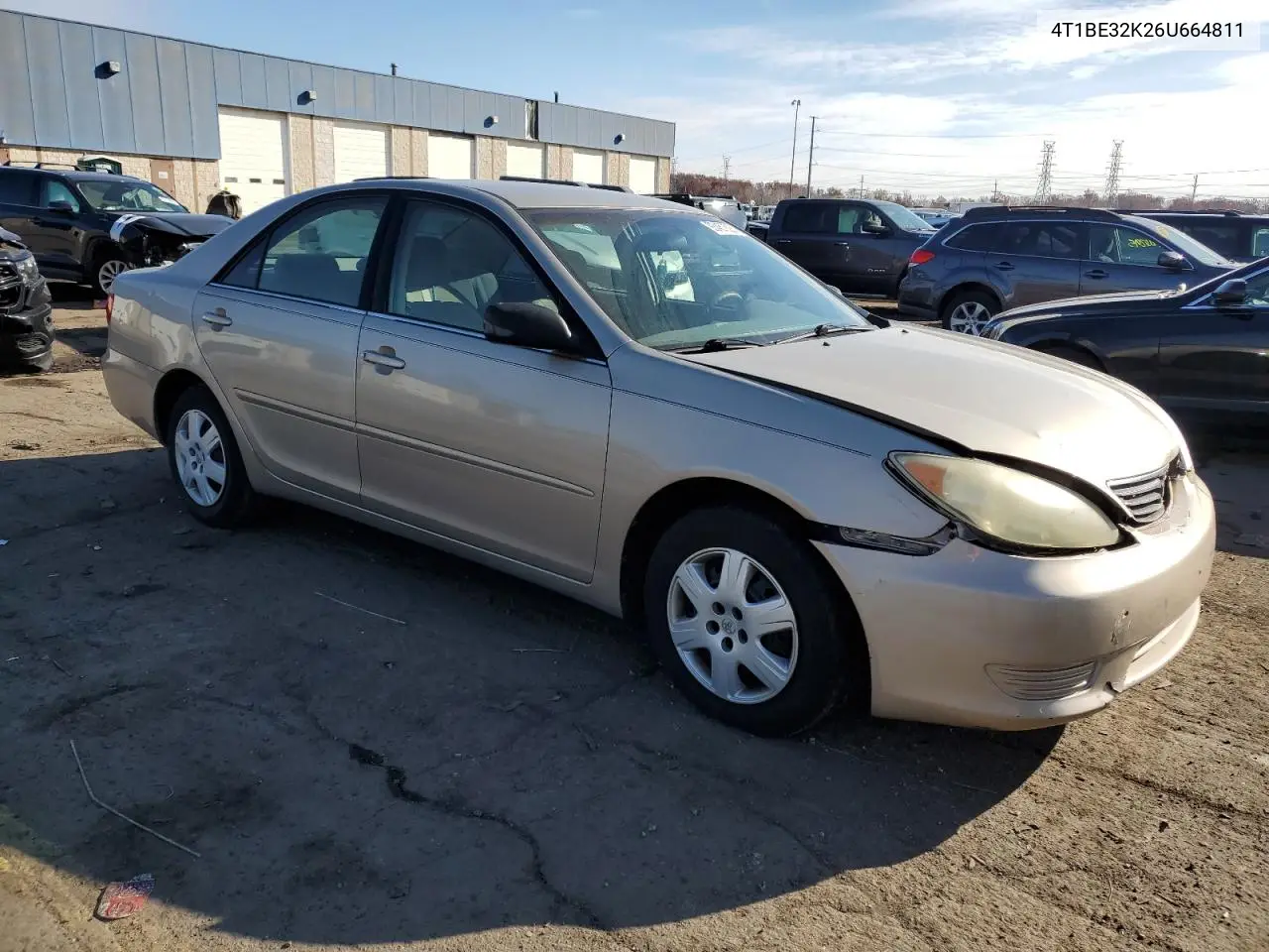 4T1BE32K26U664811 2006 Toyota Camry Le