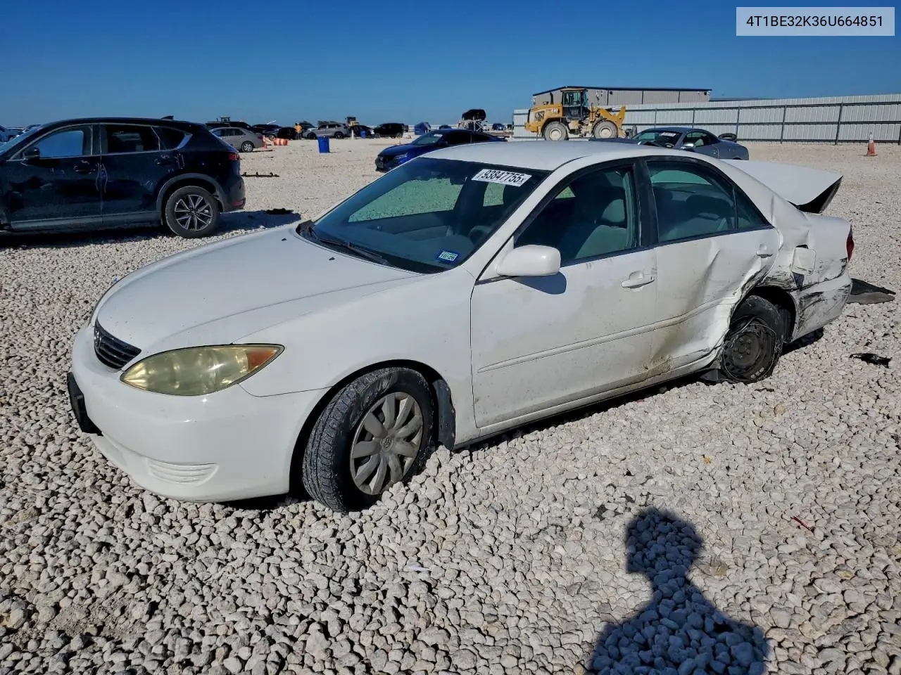 4T1BE32K36U664851 2006 Toyota Camry Le