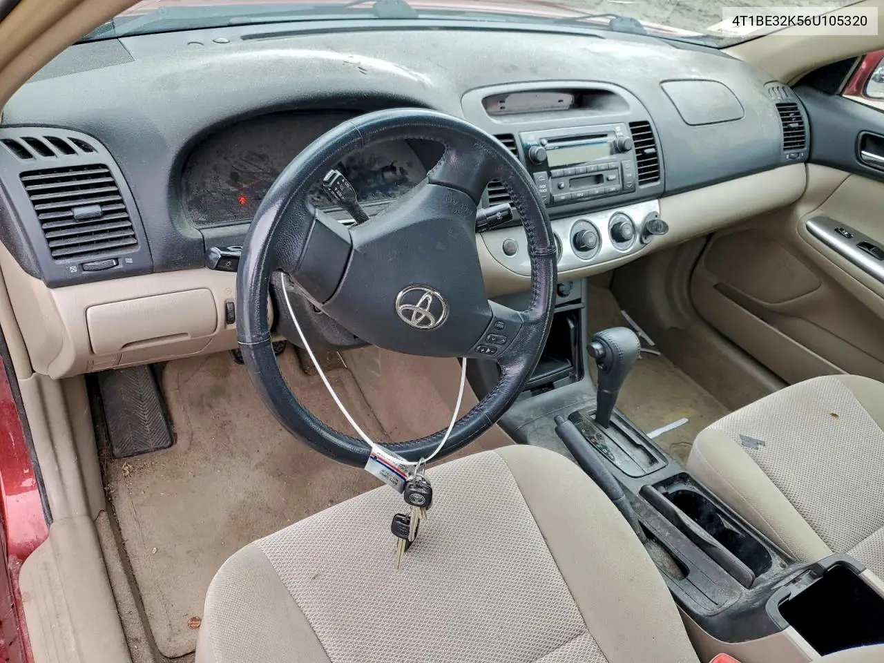 4T1BE32K56U105320 2006 Toyota Camry Le
