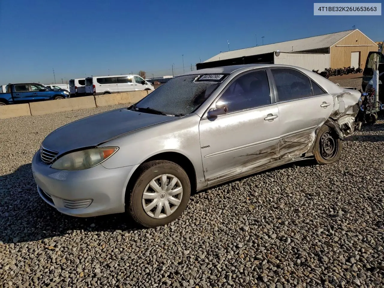 4T1BE32K26U653663 2006 Toyota Camry Le