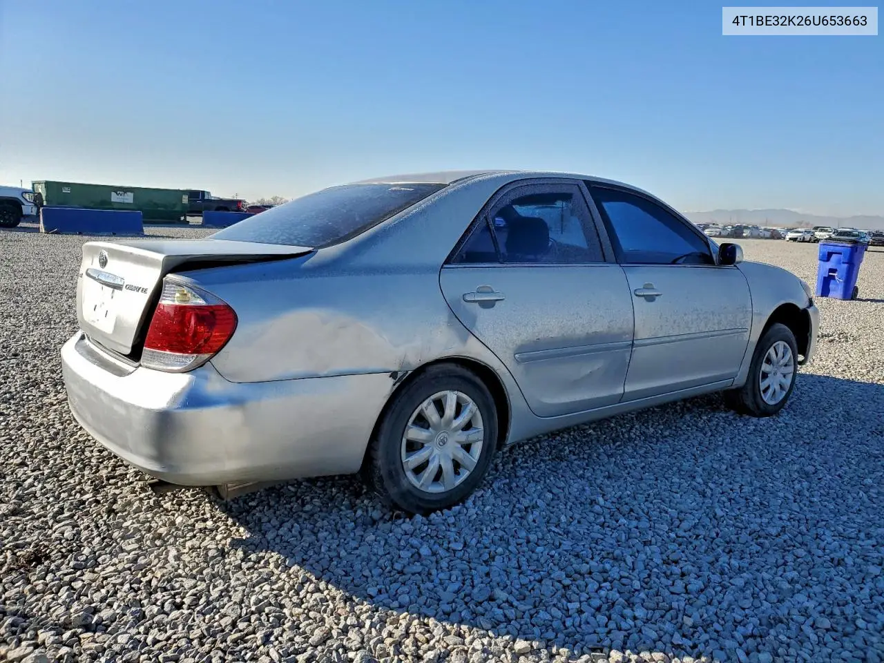 4T1BE32K26U653663 2006 Toyota Camry Le