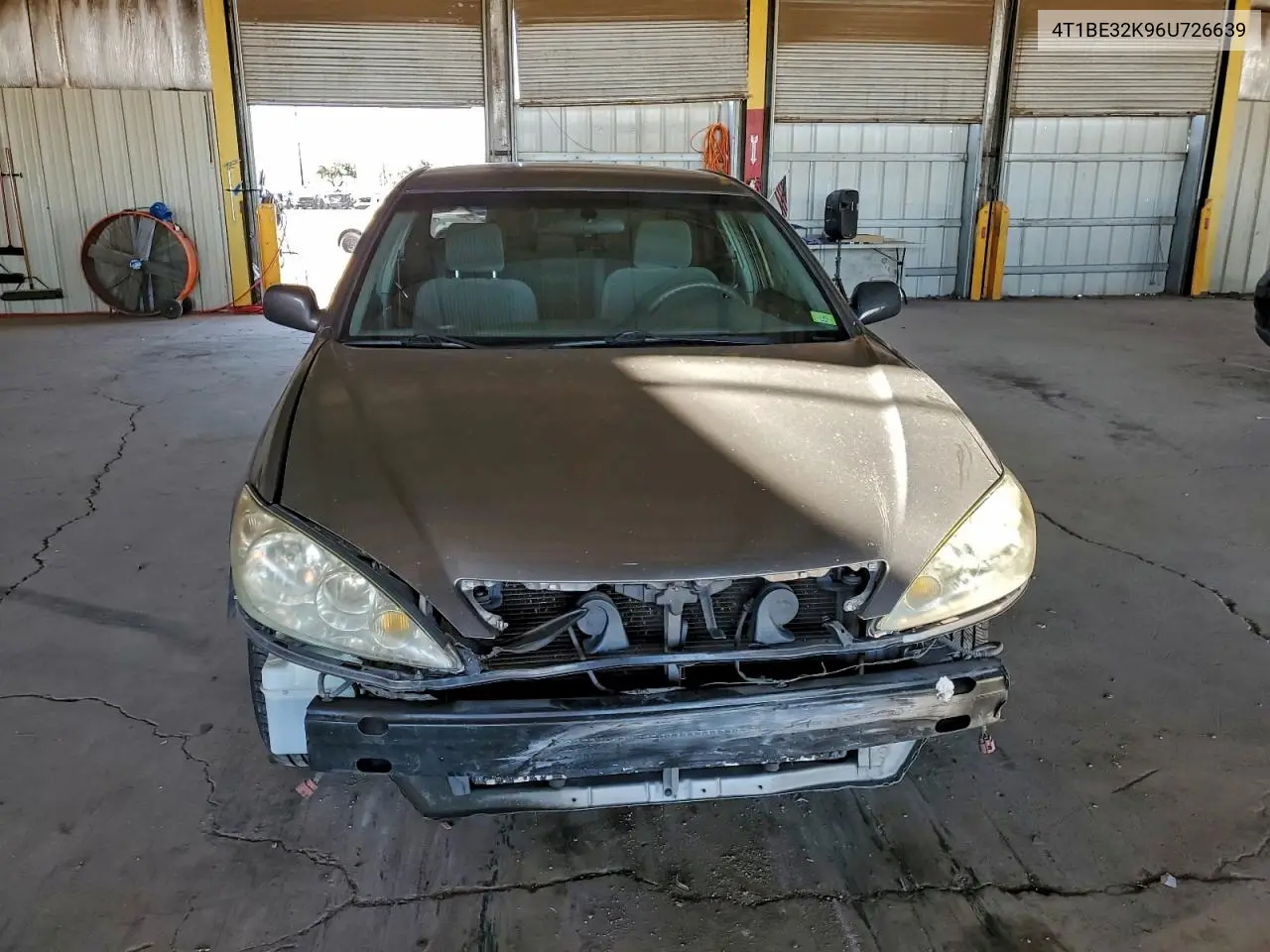 4T1BE32K96U726639 2006 Toyota Camry Le