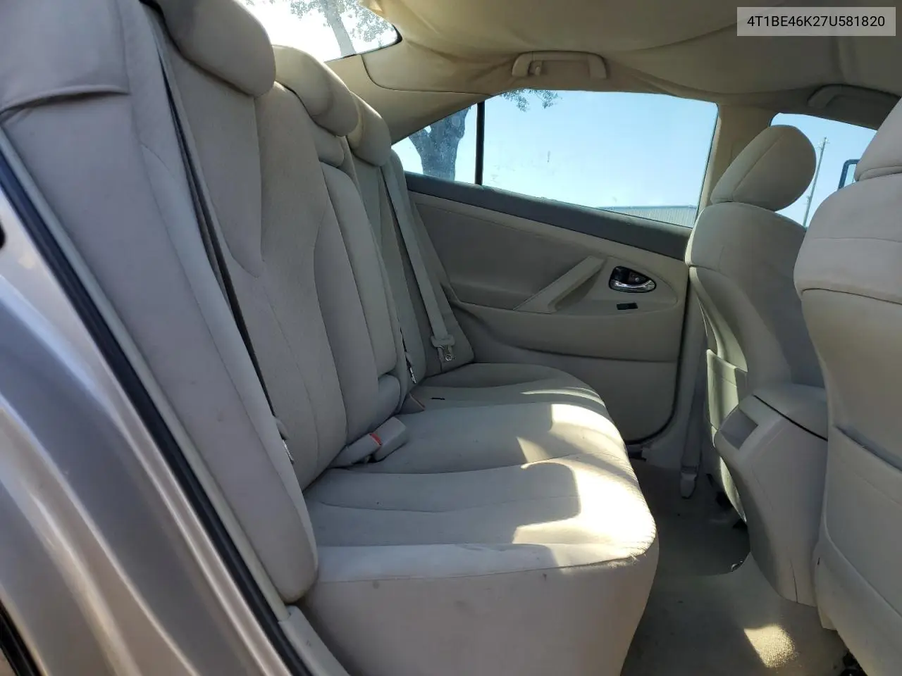 4T1BE46K27U581820 2007 Toyota Camry Le