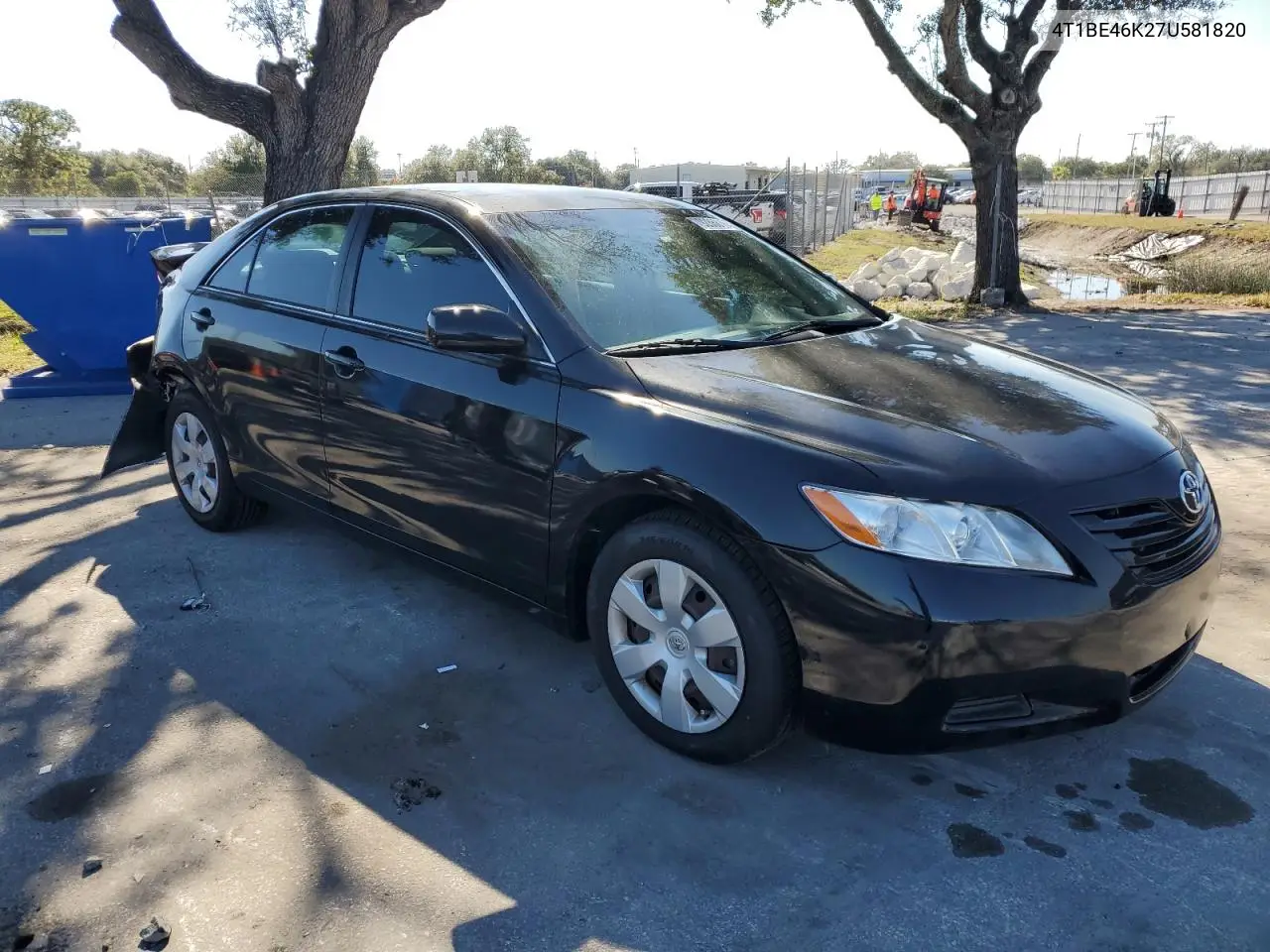 4T1BE46K27U581820 2007 Toyota Camry Le