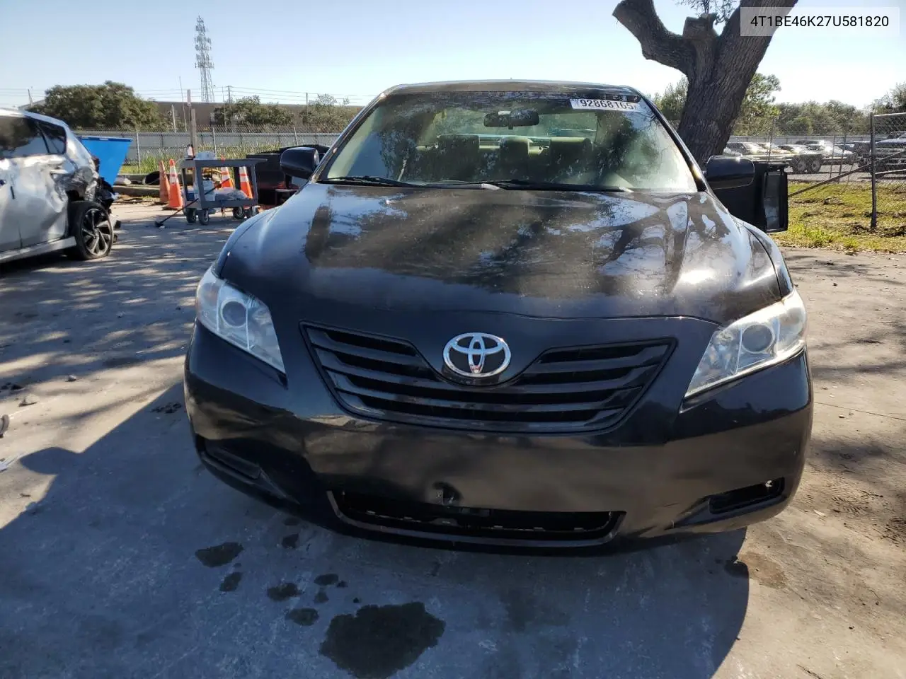 4T1BE46K27U581820 2007 Toyota Camry Le