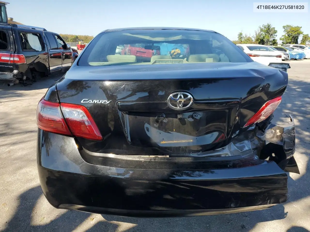 4T1BE46K27U581820 2007 Toyota Camry Le