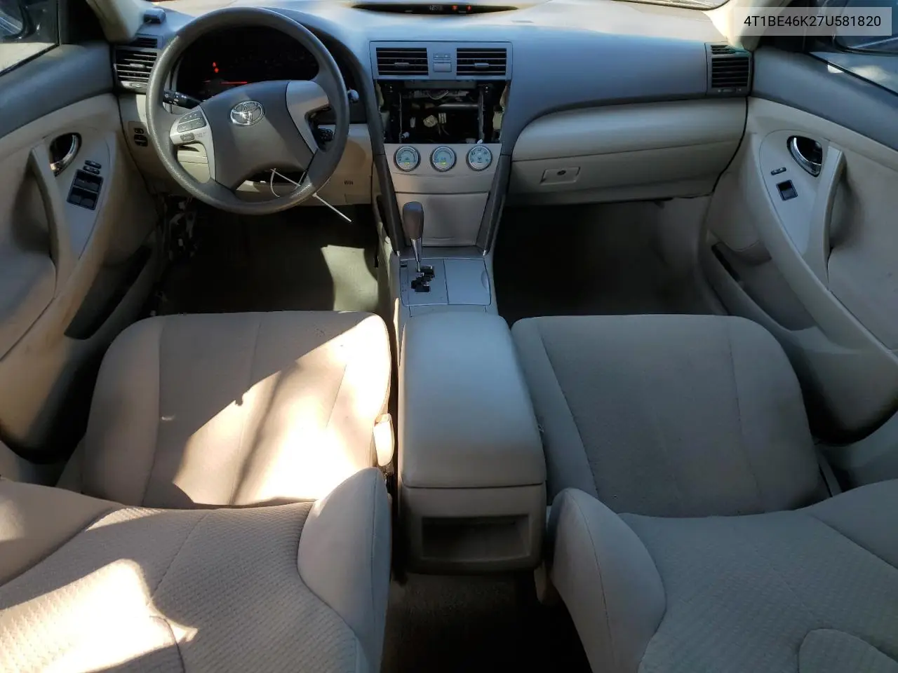 4T1BE46K27U581820 2007 Toyota Camry Le
