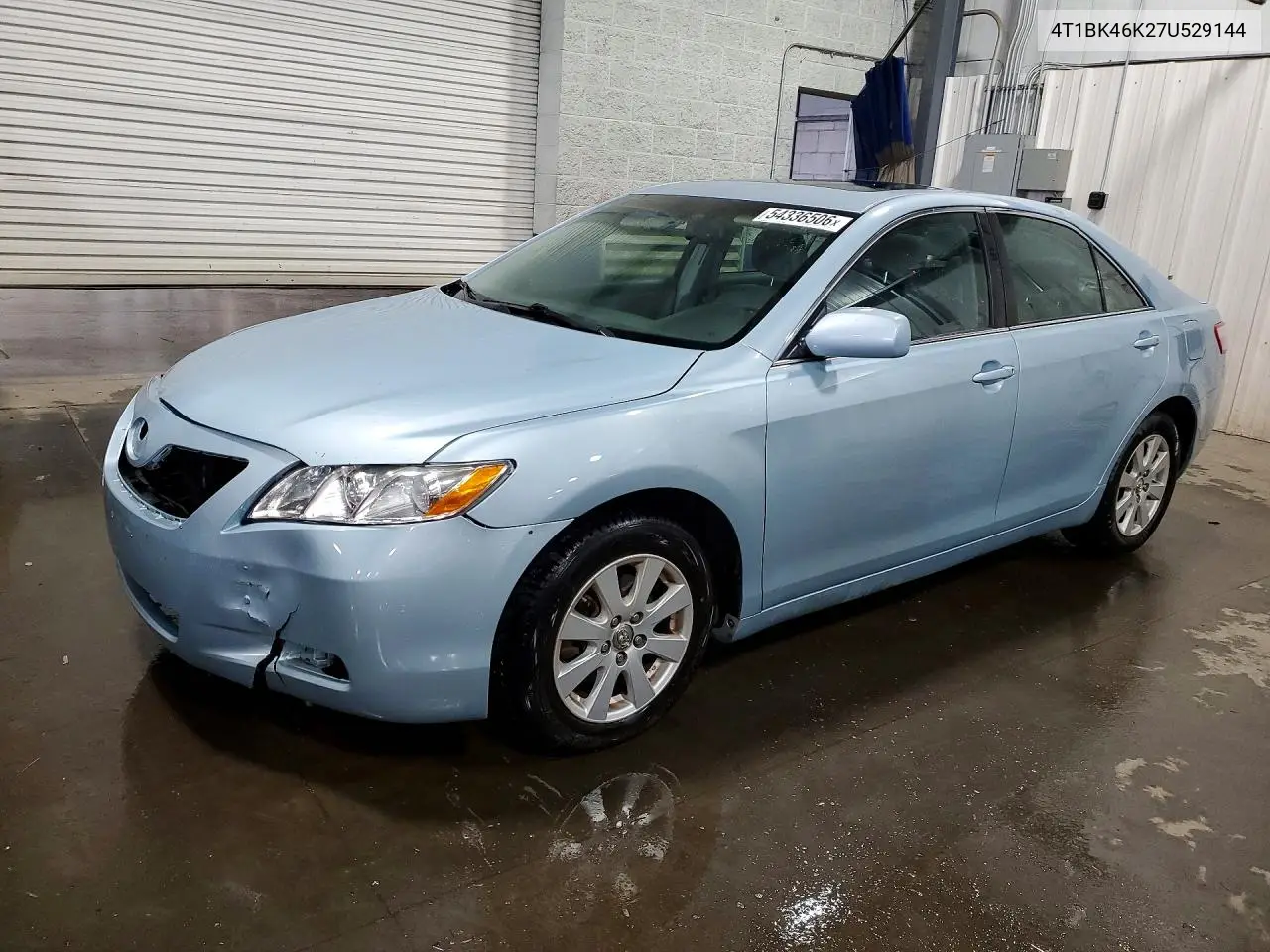 4T1BK46K27U529144 2007 Toyota Camry Xle V6
