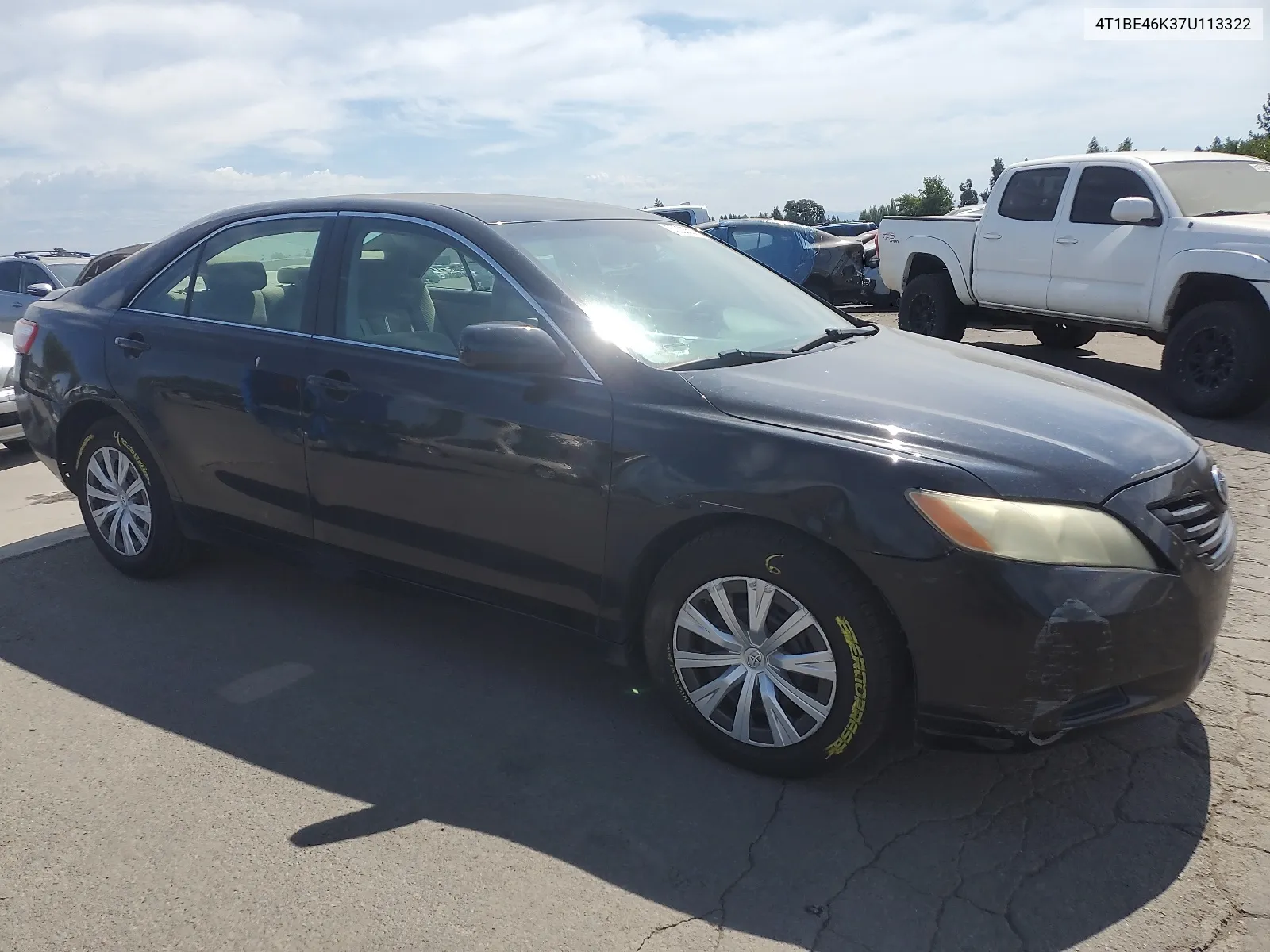 2007 Toyota Camry Ce VIN: 4T1BE46K37U113322 Lot: 63222524