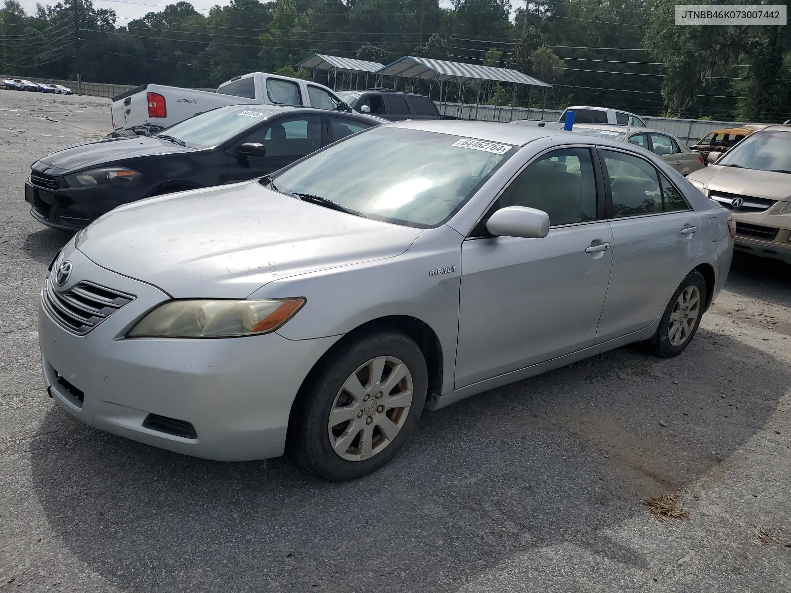 JTNBB46K073007442 2007 Toyota Camry Hybrid