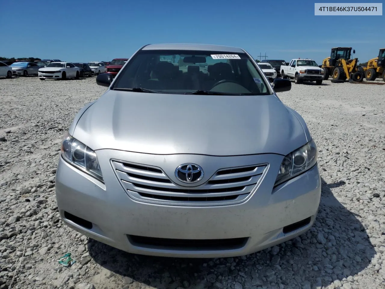 2007 Toyota Camry Ce VIN: 4T1BE46K37U504471 Lot: 70014264