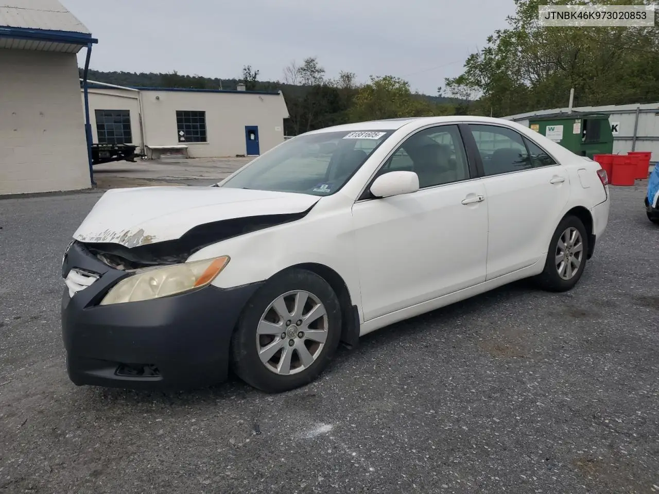 JTNBK46K973020853 2007 Toyota Camry Le