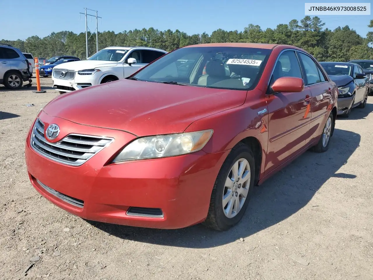 JTNBB46K973008525 2007 Toyota Camry Hybrid