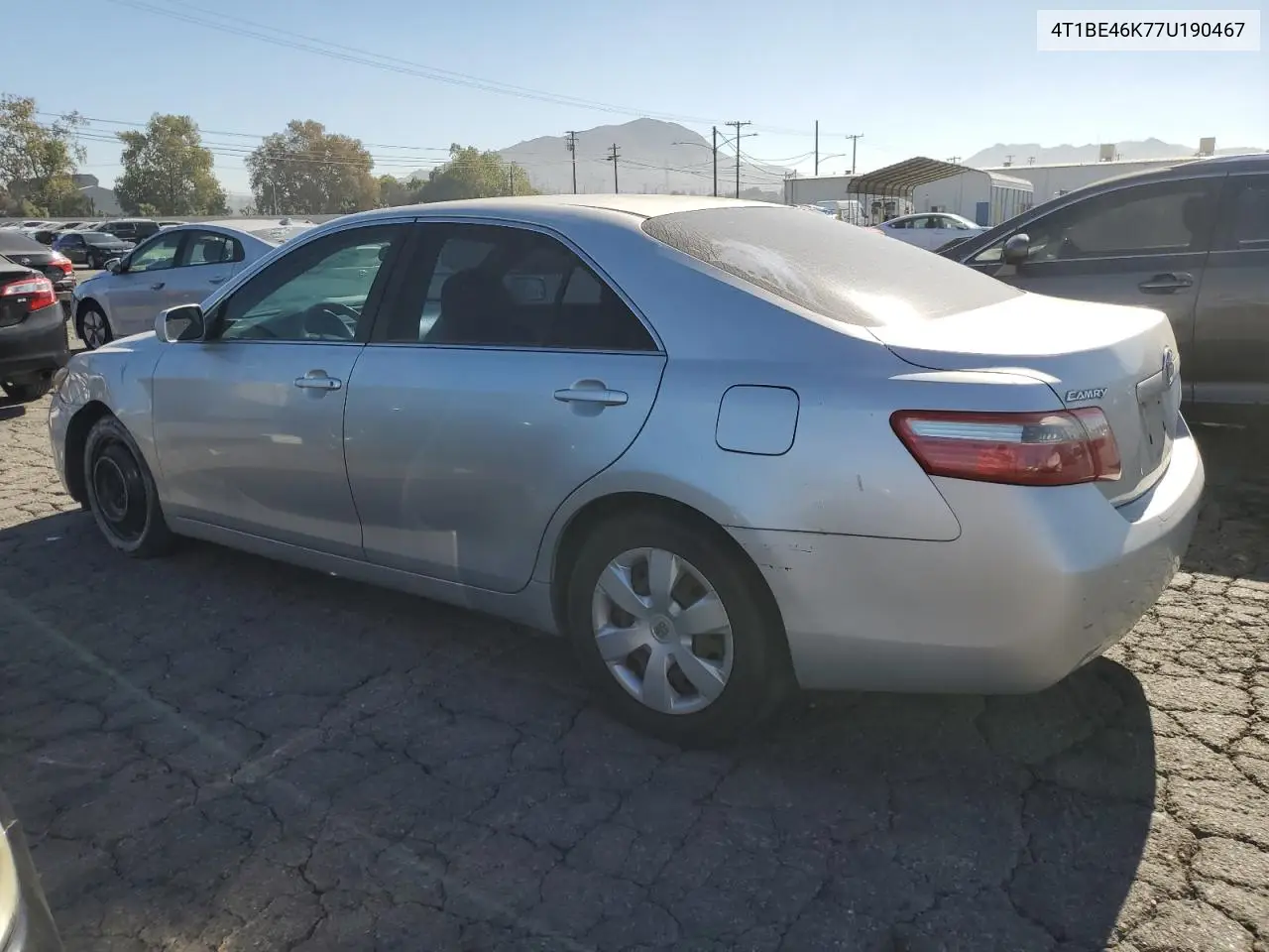 4T1BE46K77U190467 2007 Toyota Camry Ce