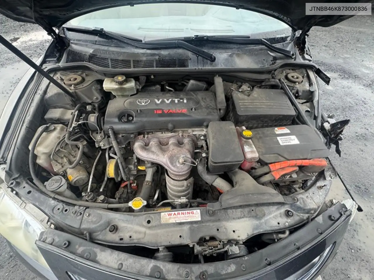 JTNBB46K873000836 2007 Toyota Camry Hybrid