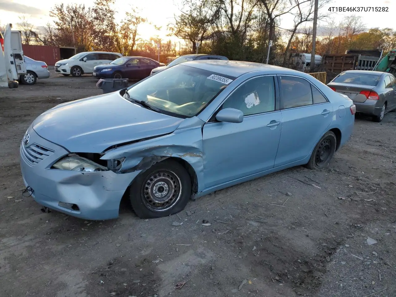 4T1BE46K37U715282 2007 Toyota Camry Ce