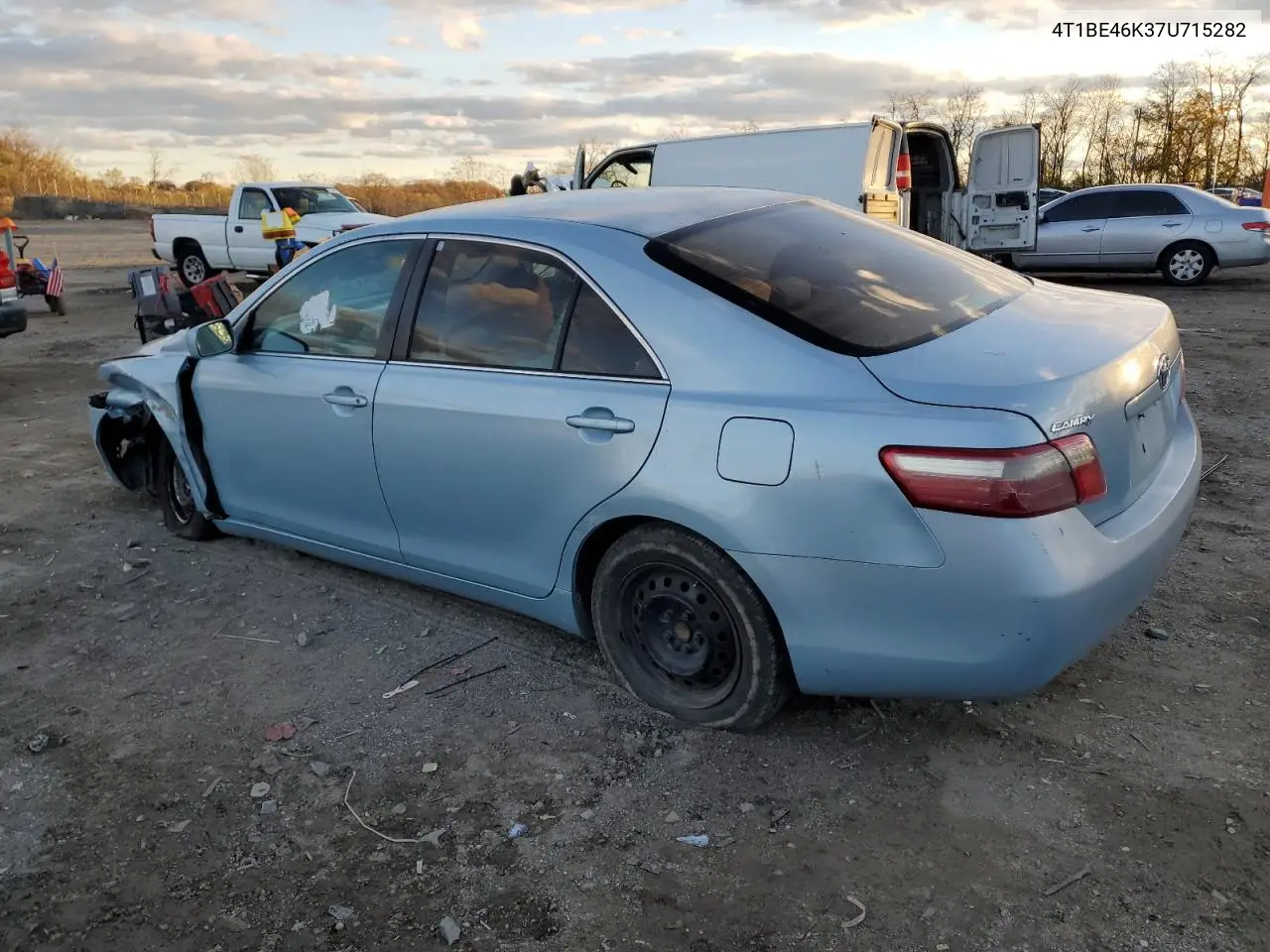 4T1BE46K37U715282 2007 Toyota Camry Ce