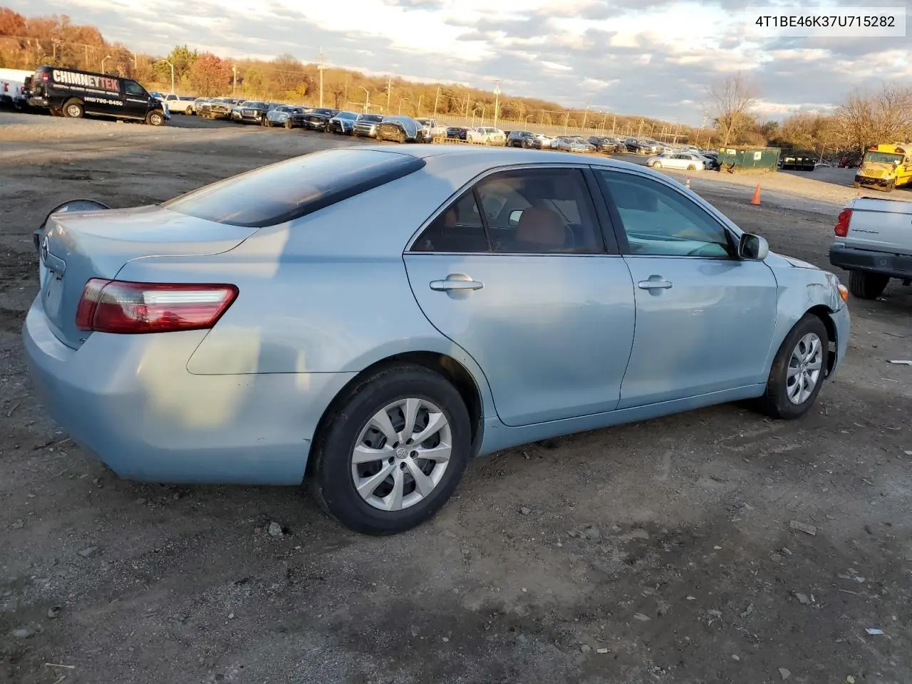 4T1BE46K37U715282 2007 Toyota Camry Ce