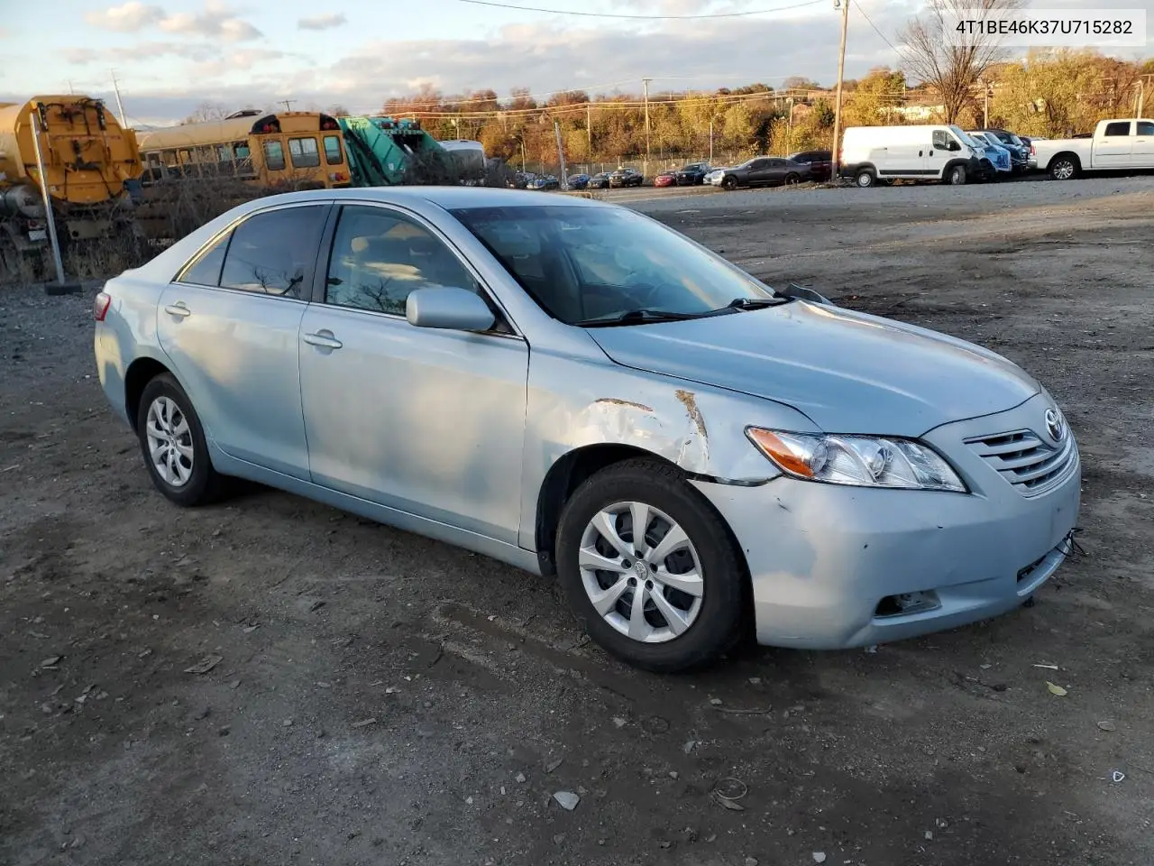 4T1BE46K37U715282 2007 Toyota Camry Ce