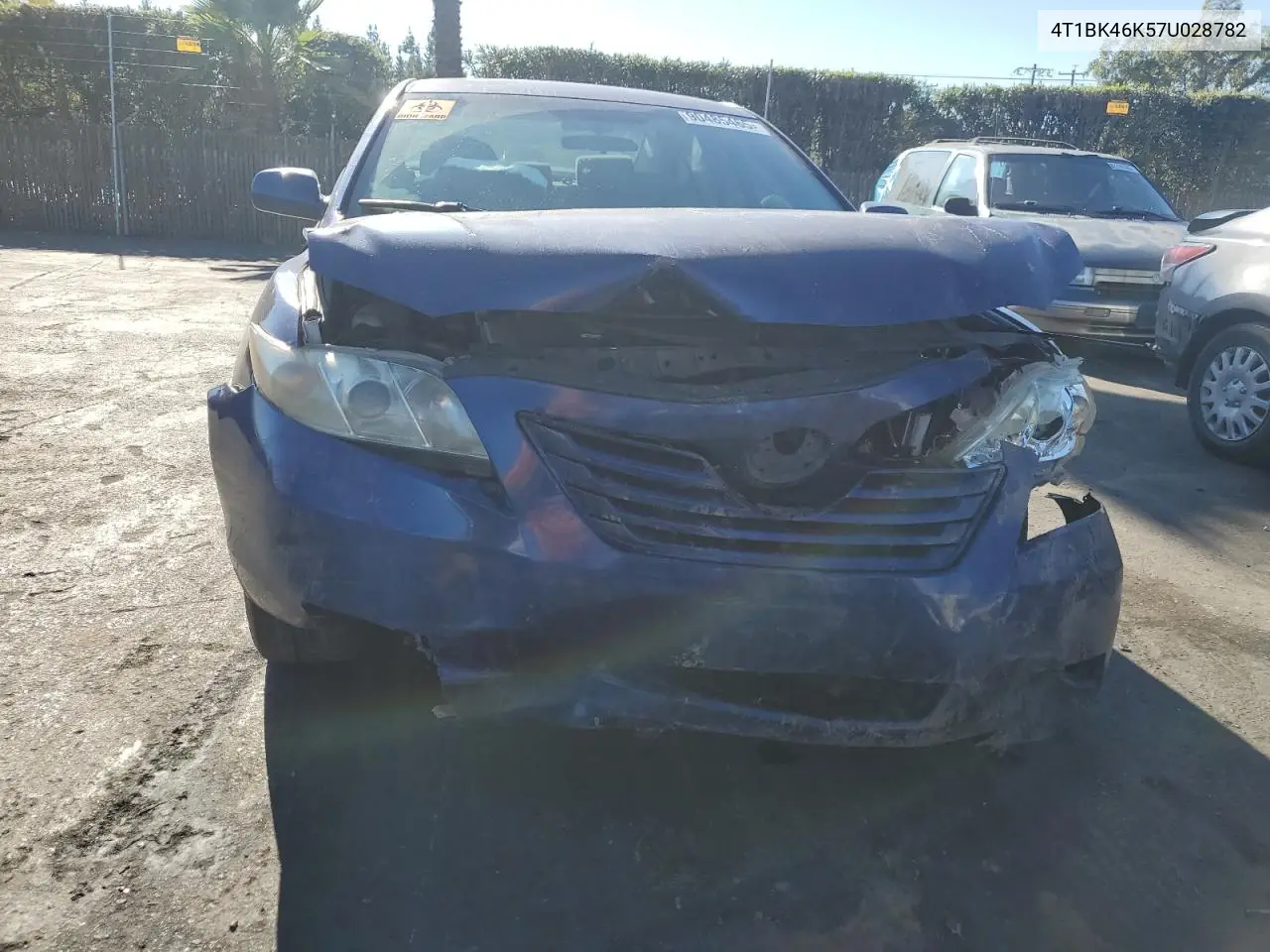 4T1BK46K57U028782 2007 Toyota Camry Le