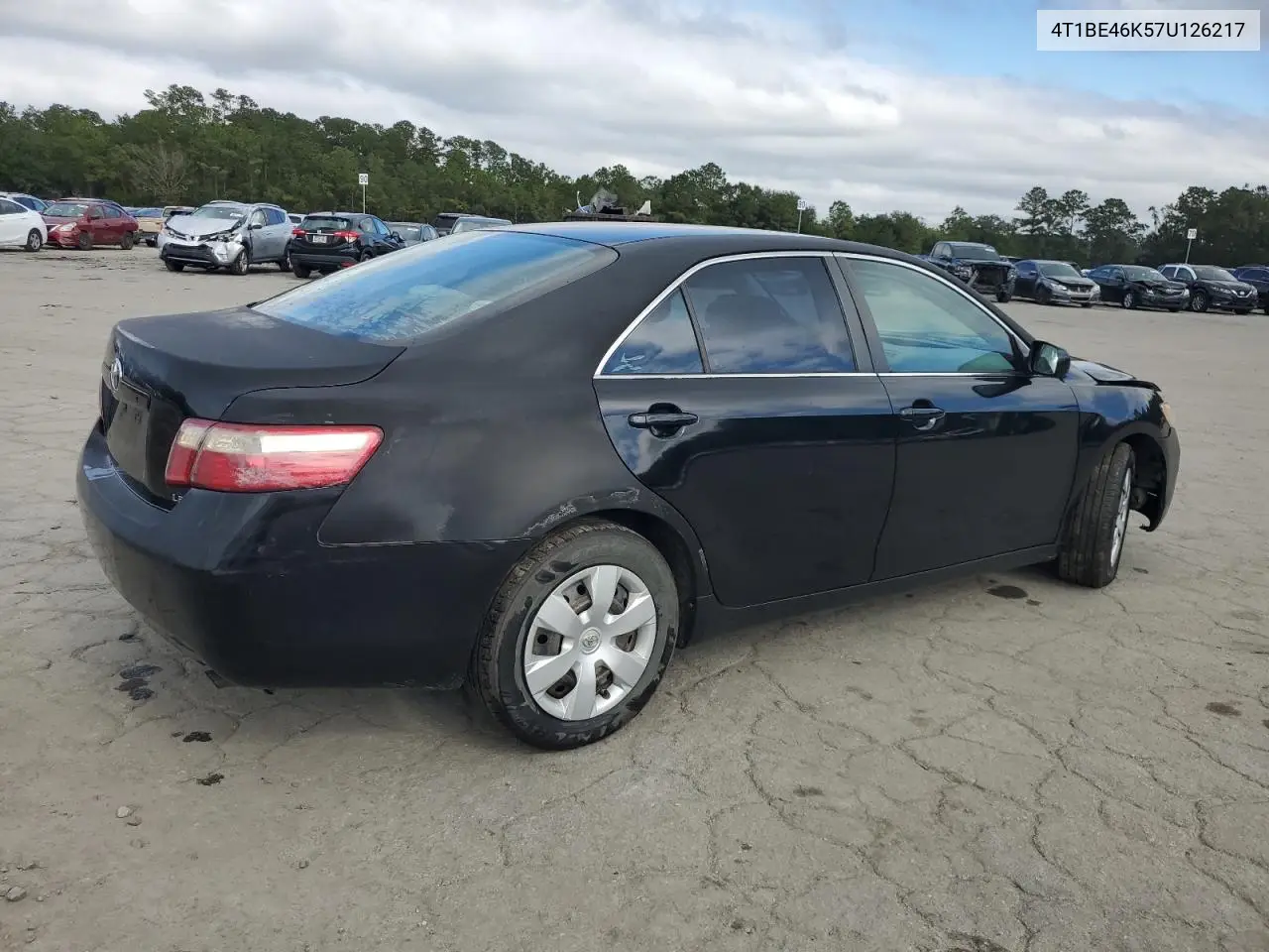 4T1BE46K57U126217 2007 Toyota Camry Ce