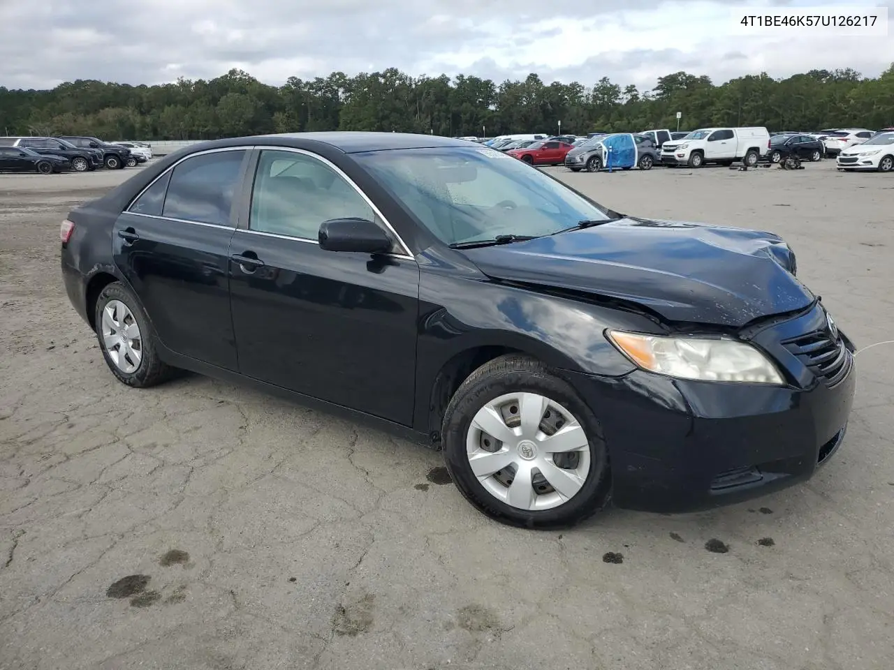 4T1BE46K57U126217 2007 Toyota Camry Ce