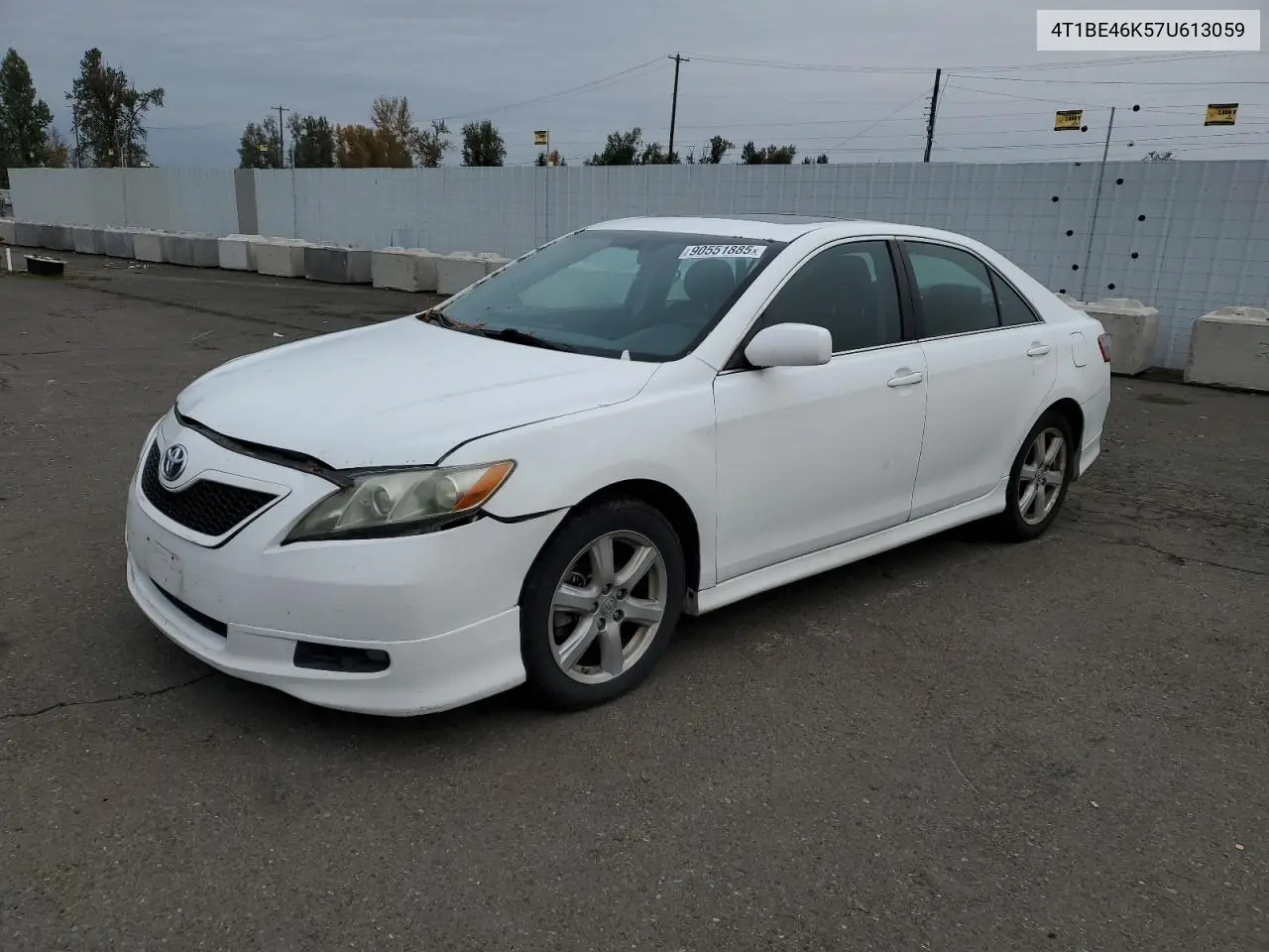 4T1BE46K57U613059 2007 Toyota Camry Ce