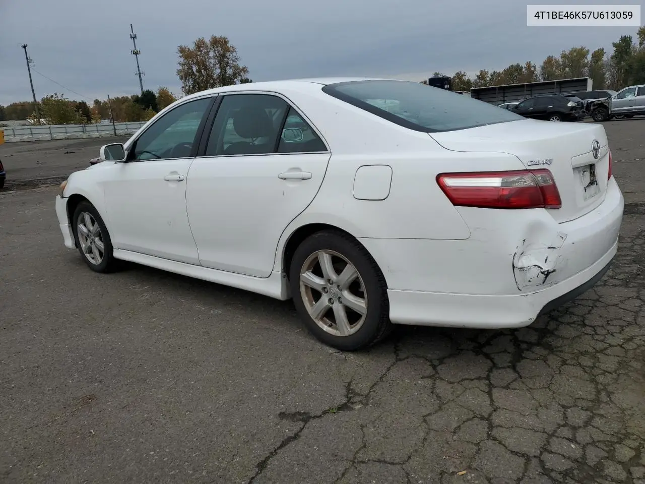 4T1BE46K57U613059 2007 Toyota Camry Ce