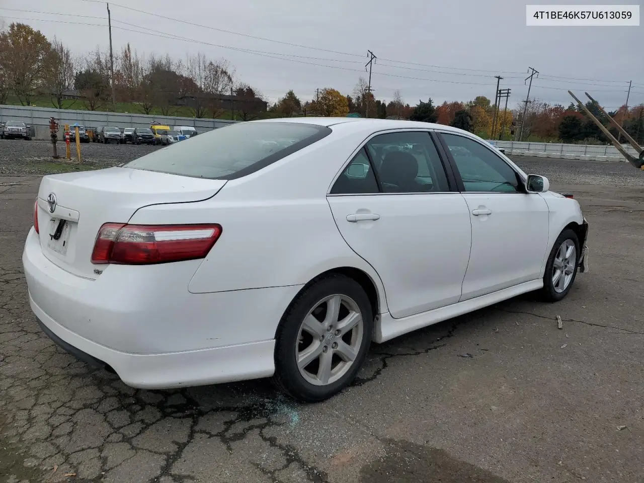 4T1BE46K57U613059 2007 Toyota Camry Ce