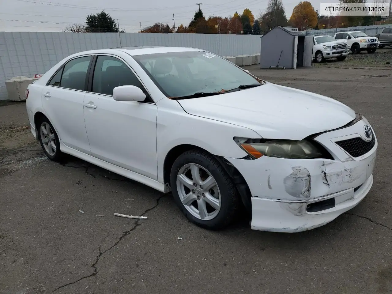 4T1BE46K57U613059 2007 Toyota Camry Ce