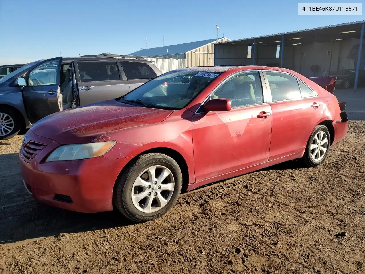 4T1BE46K37U113871 2007 Toyota Camry Ce