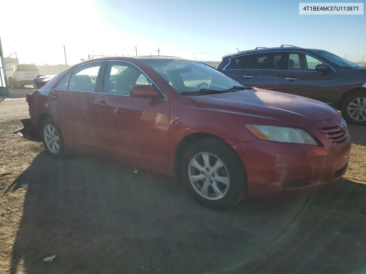 4T1BE46K37U113871 2007 Toyota Camry Ce