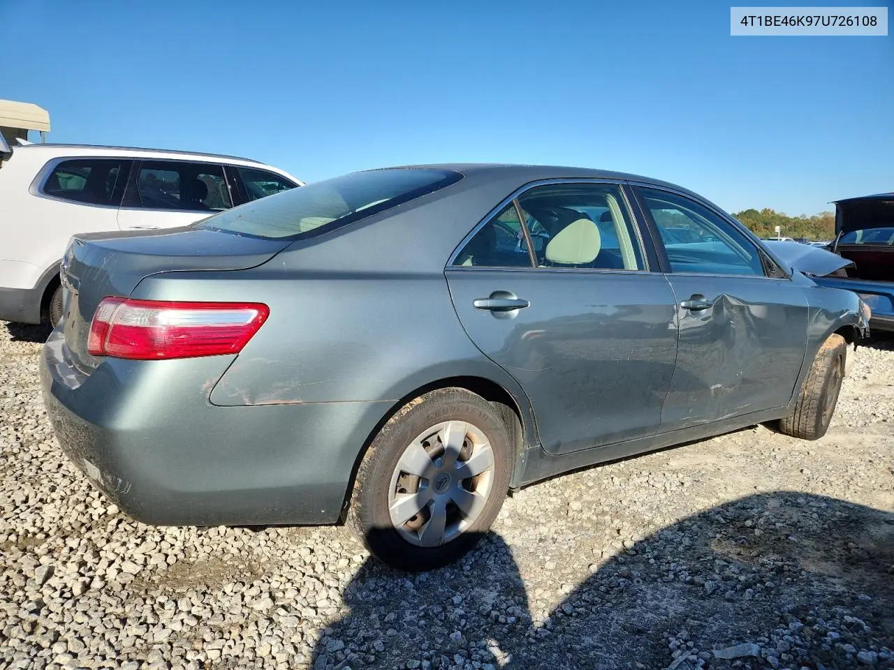 4T1BE46K97U726108 2007 Toyota Camry Ce