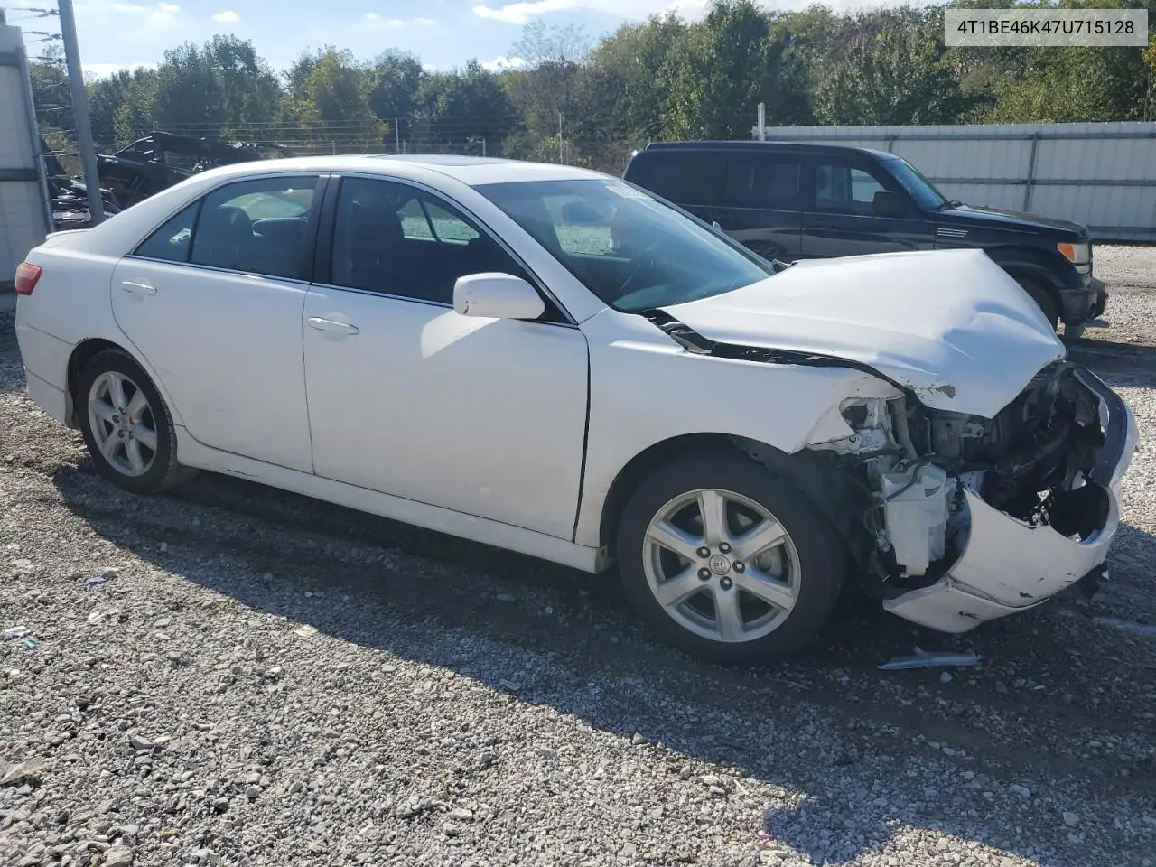 4T1BE46K47U715128 2007 Toyota Camry Ce