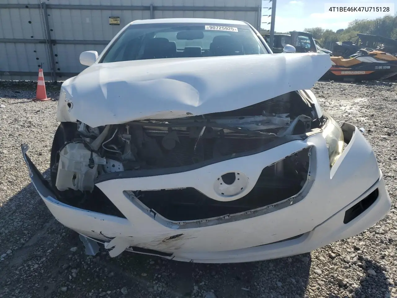 4T1BE46K47U715128 2007 Toyota Camry Ce
