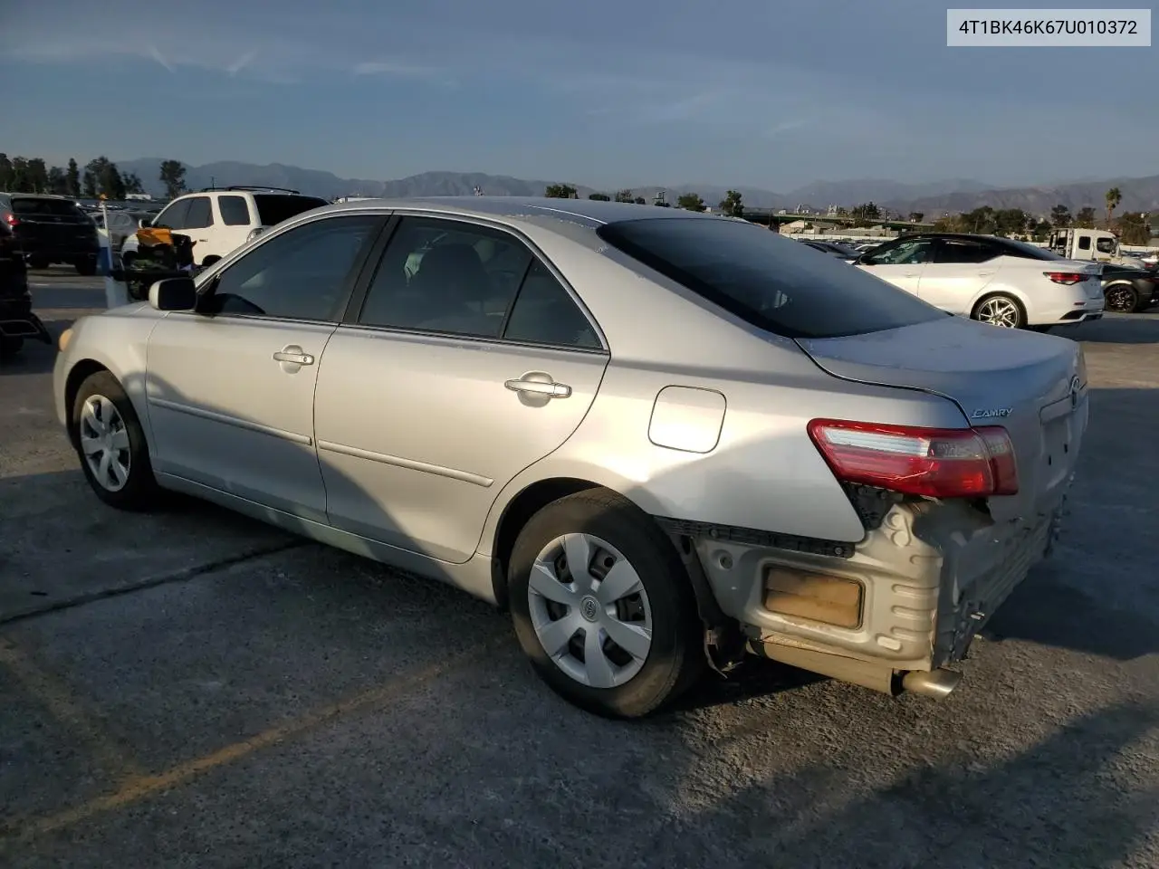 4T1BK46K67U010372 2007 Toyota Camry Le