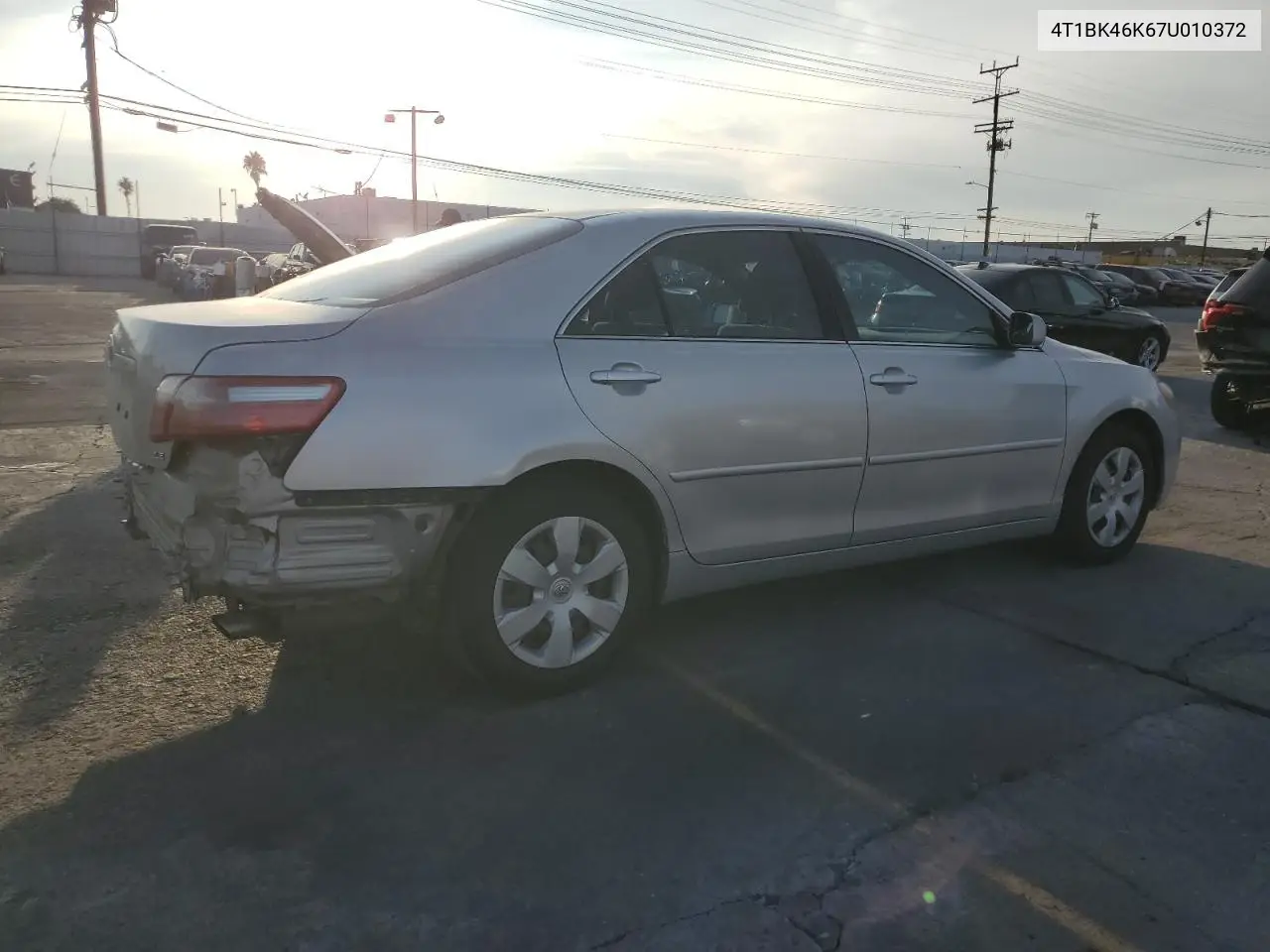4T1BK46K67U010372 2007 Toyota Camry Le
