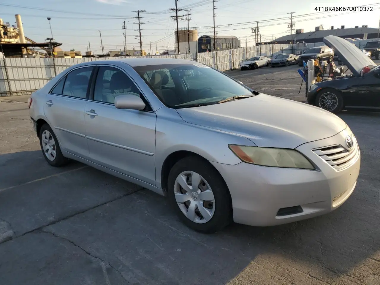 4T1BK46K67U010372 2007 Toyota Camry Le
